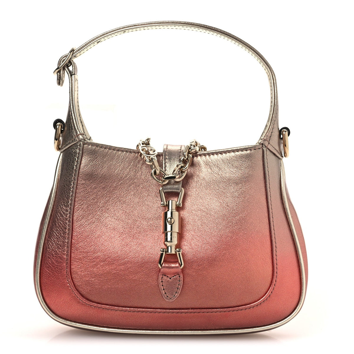 Metallic Faded Nappa Mini Jackie 1961 Copper