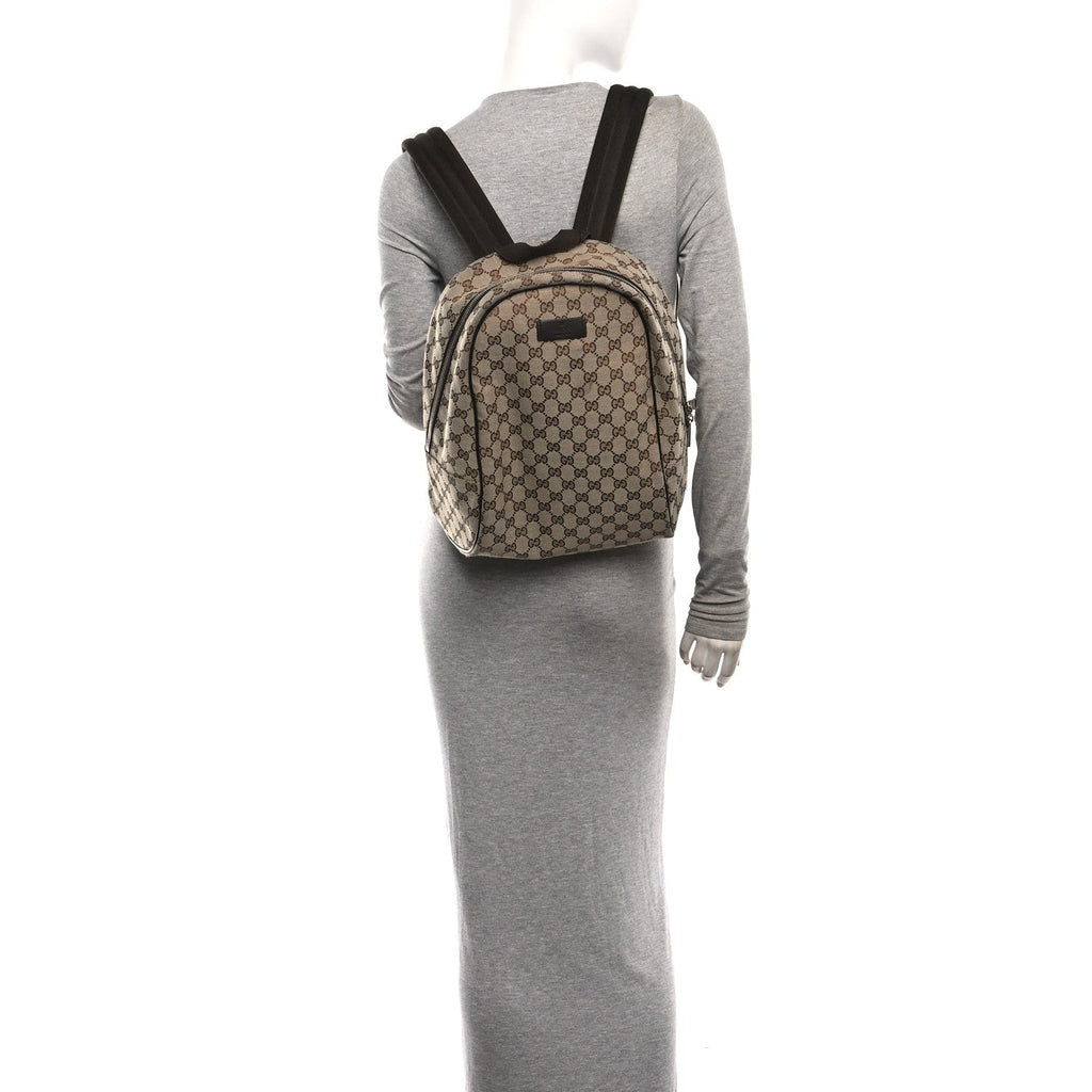 Monogram Travel Backpack Dark Brown
