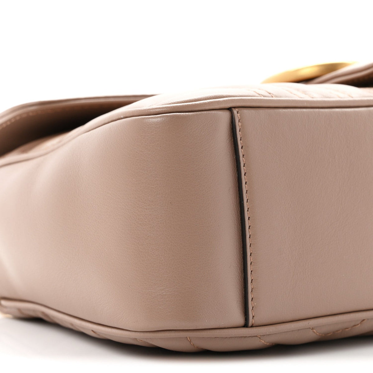 Calfskin Matelasse Small GG Marmont Shoulder Bag Porcelain Rose