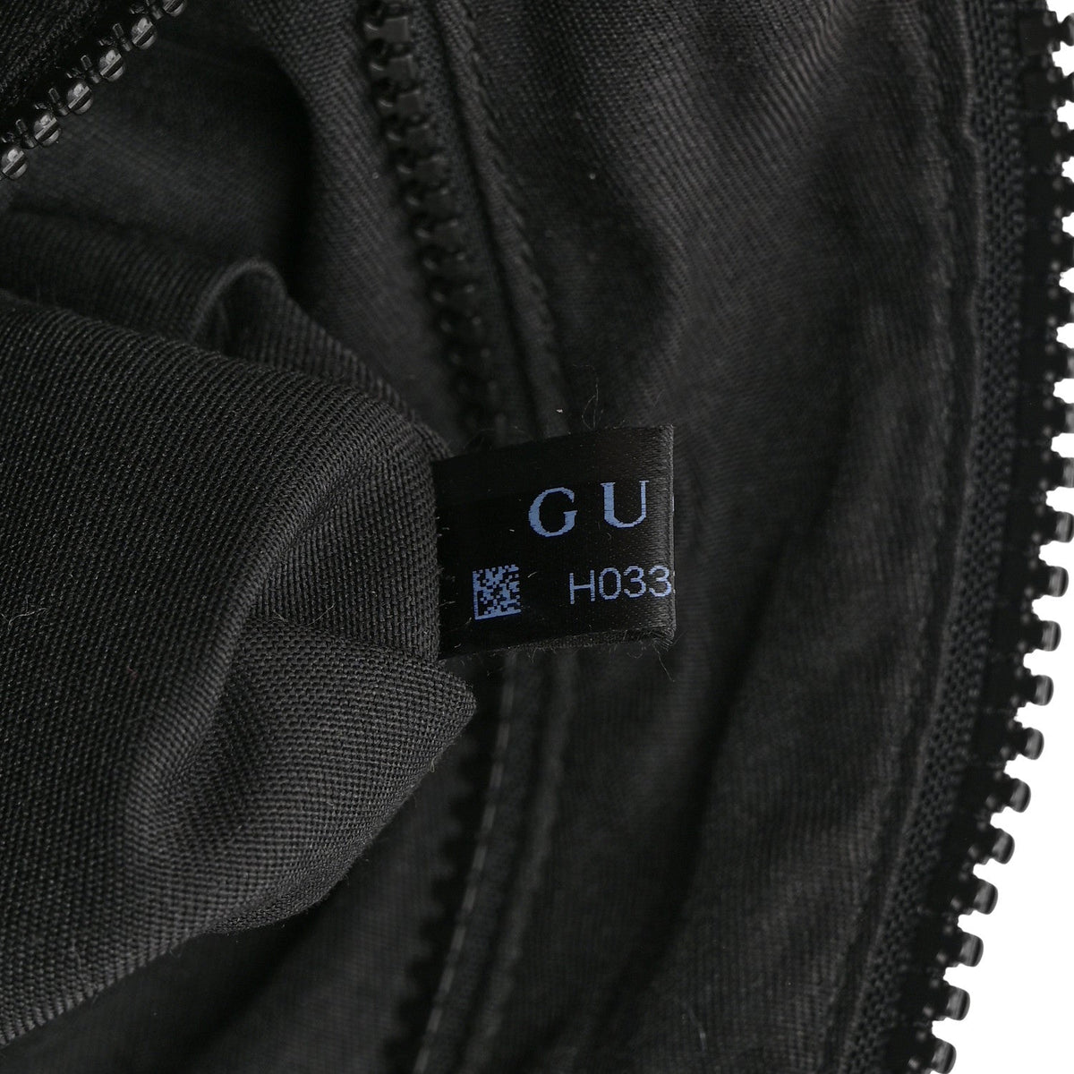 Nylon Monogram Medium Flat Messenger Bag Black