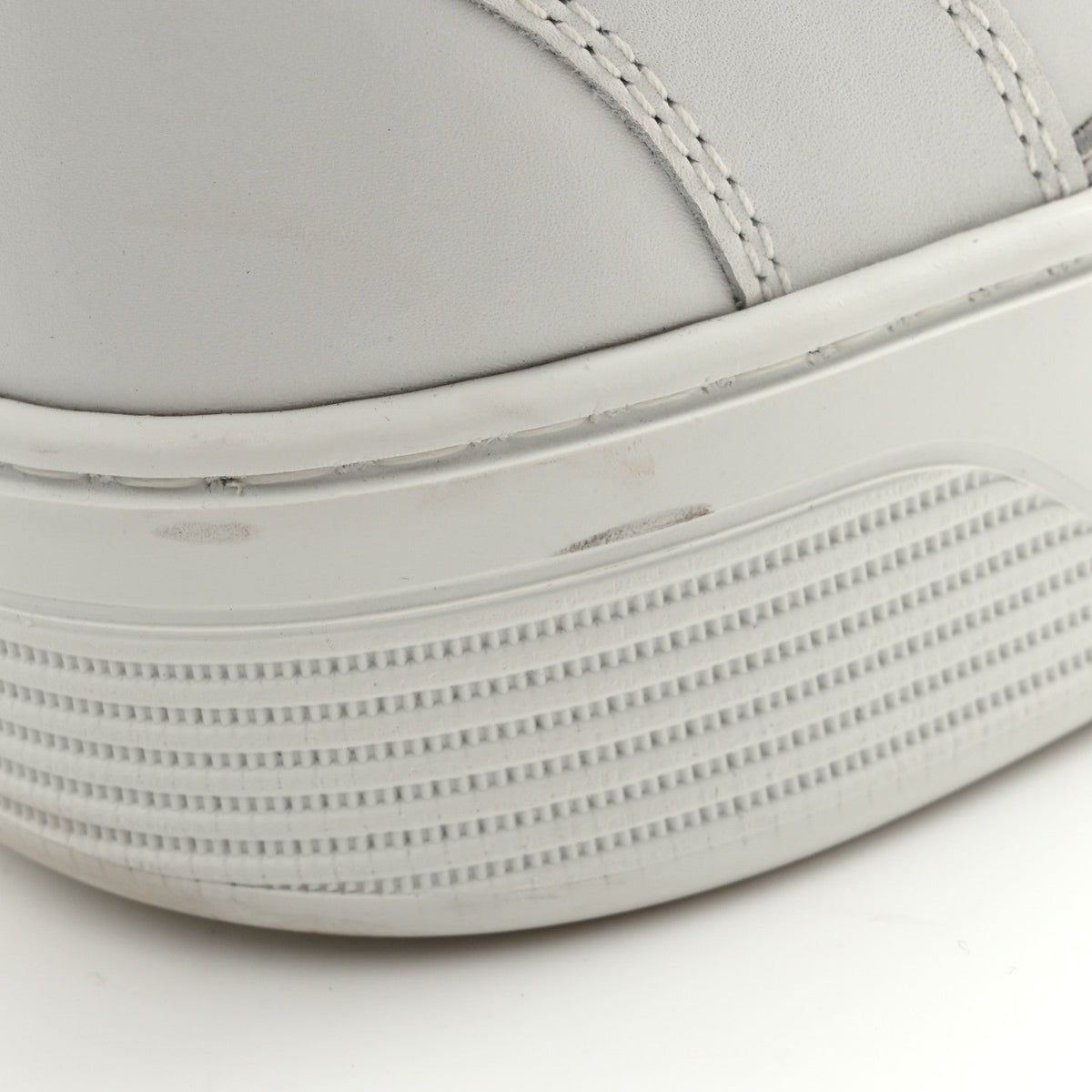 Calfskin CC Womens Sneakers 39.5 White