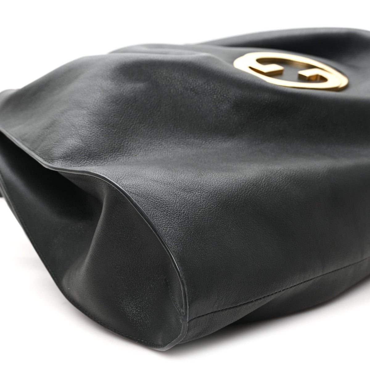 Calfskin Large Blondie Tote  Black
