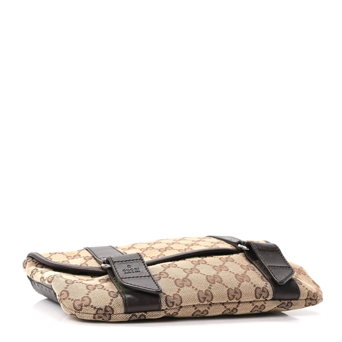 Monogram Waist Belt Bag Dark Brown