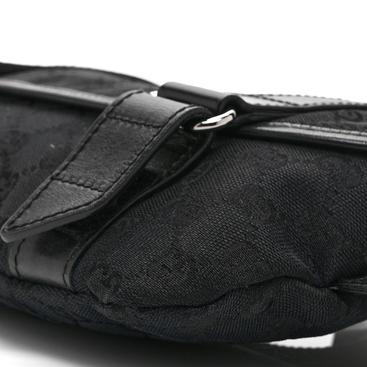 Monogram Waist Belt Bag Black
