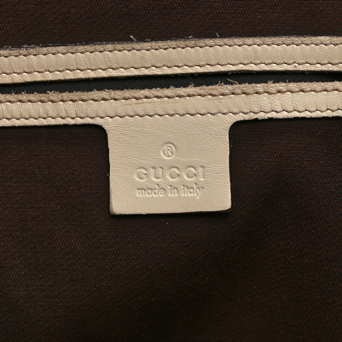 GG Plus Monogram Joy Vertical Tote Off White