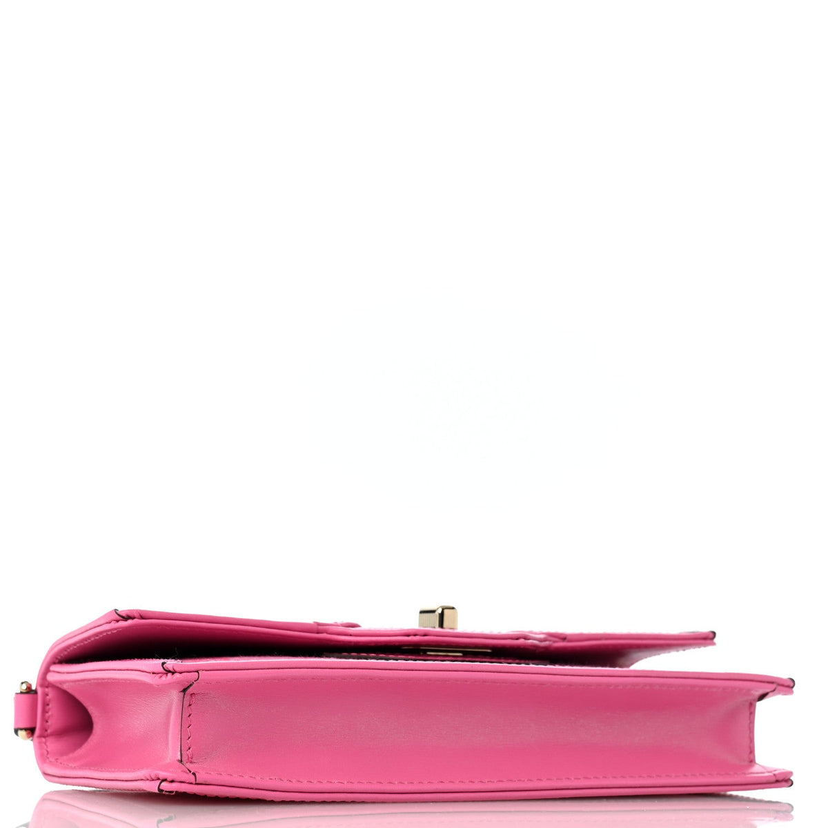 GG Monogram Scratch Lux Calfskin Mini Luce Shoulder Bag Rose Dark Blossom