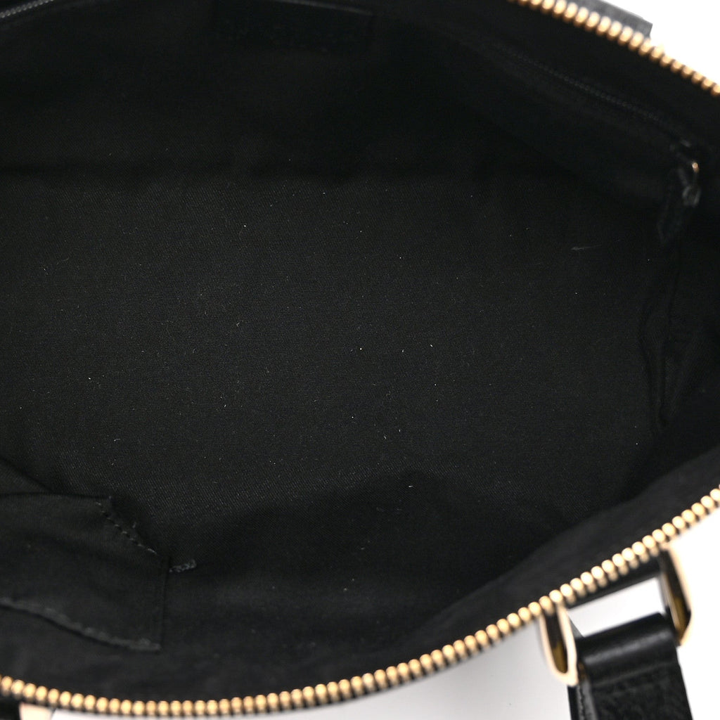 Monogram Small Abbey Tote Black