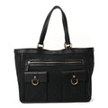 Monogram Abbey D Ring Tote Black