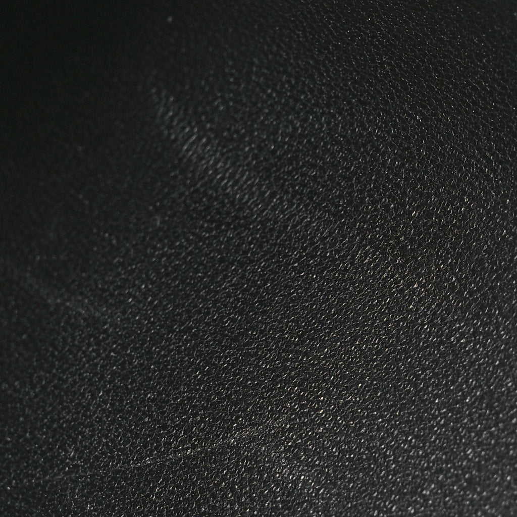 Calfskin Embossed Monogram Sunset Flat Comfort Mule 38.5 Black