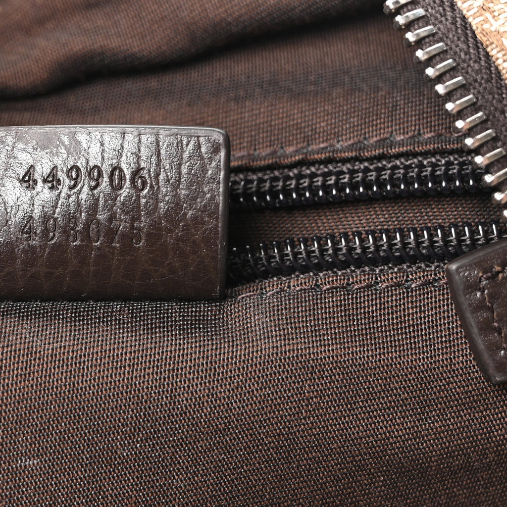 Monogram Travel Backpack Dark Brown