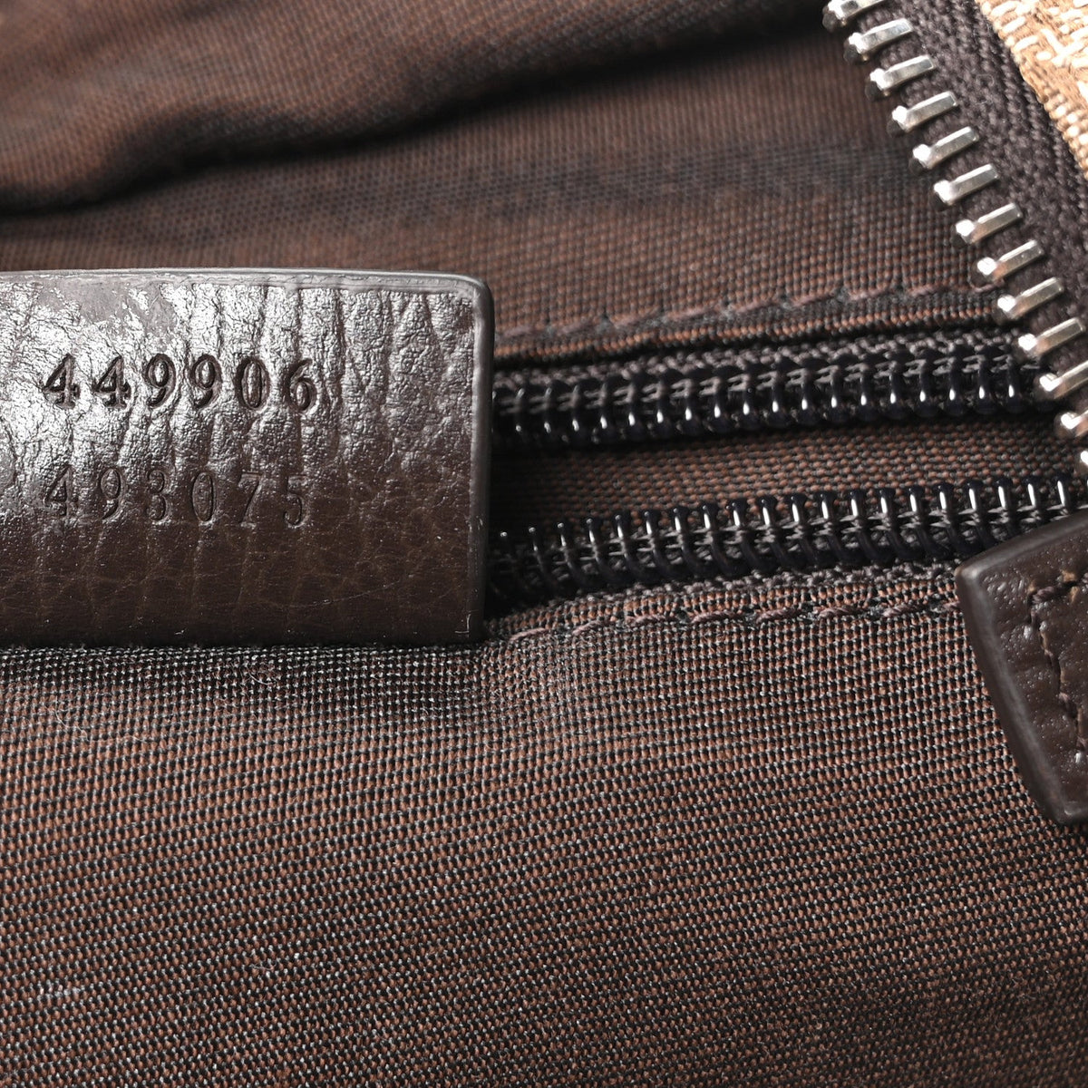 Monogram Travel Backpack Dark Brown