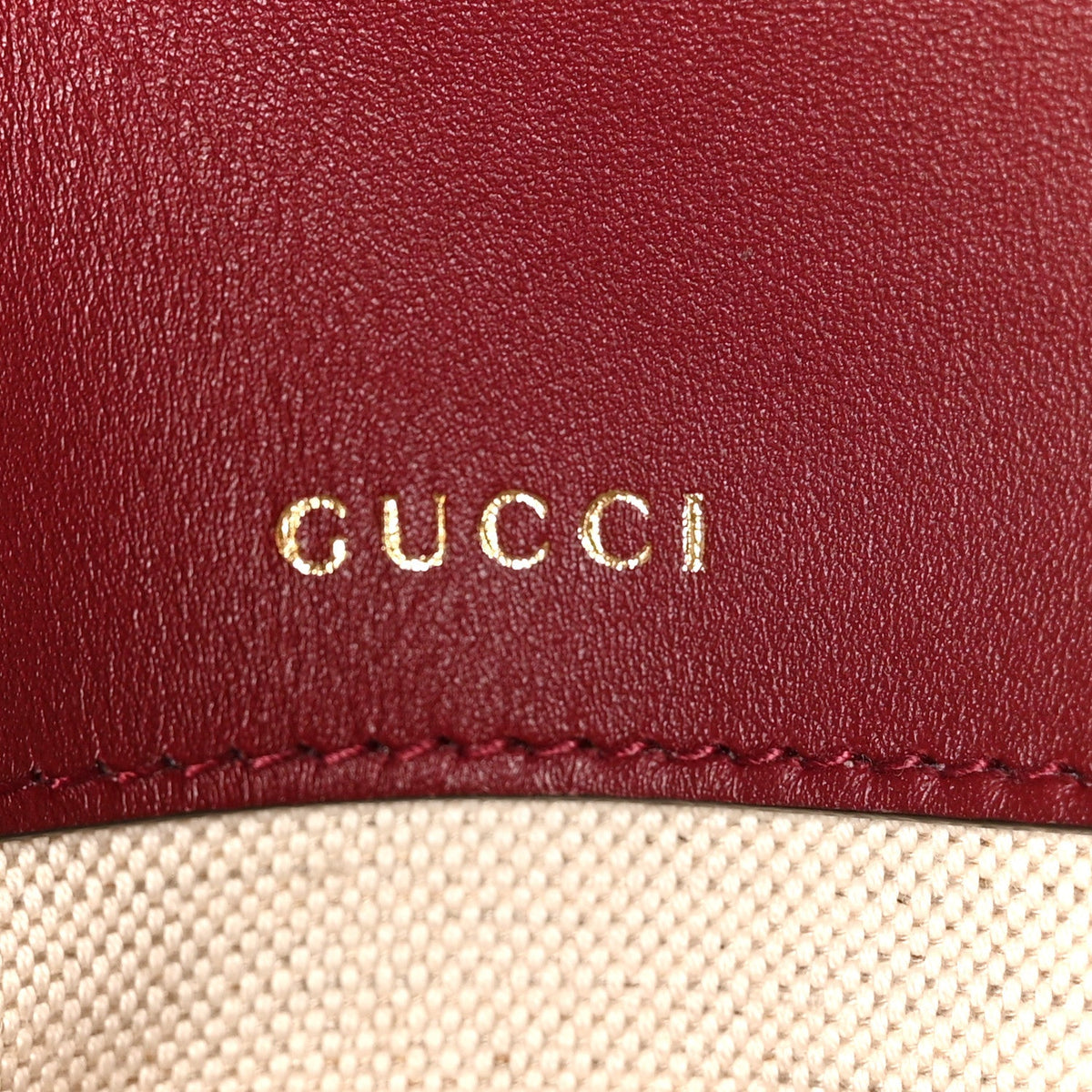 GG Supreme Monogram Horsebit 1955 Soft Small Shoulder Bag Beige Ebony Rosso Ancora
