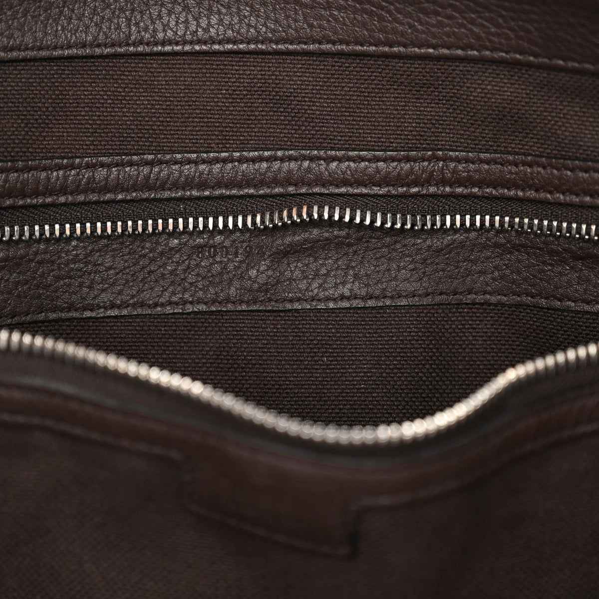 Monogram Calfskin Web Large Shoulder Bag Beige Brown