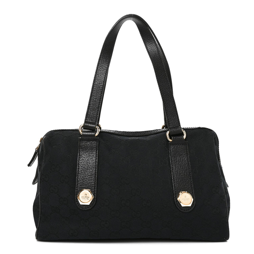 Monogram Small Charmy Boston Black