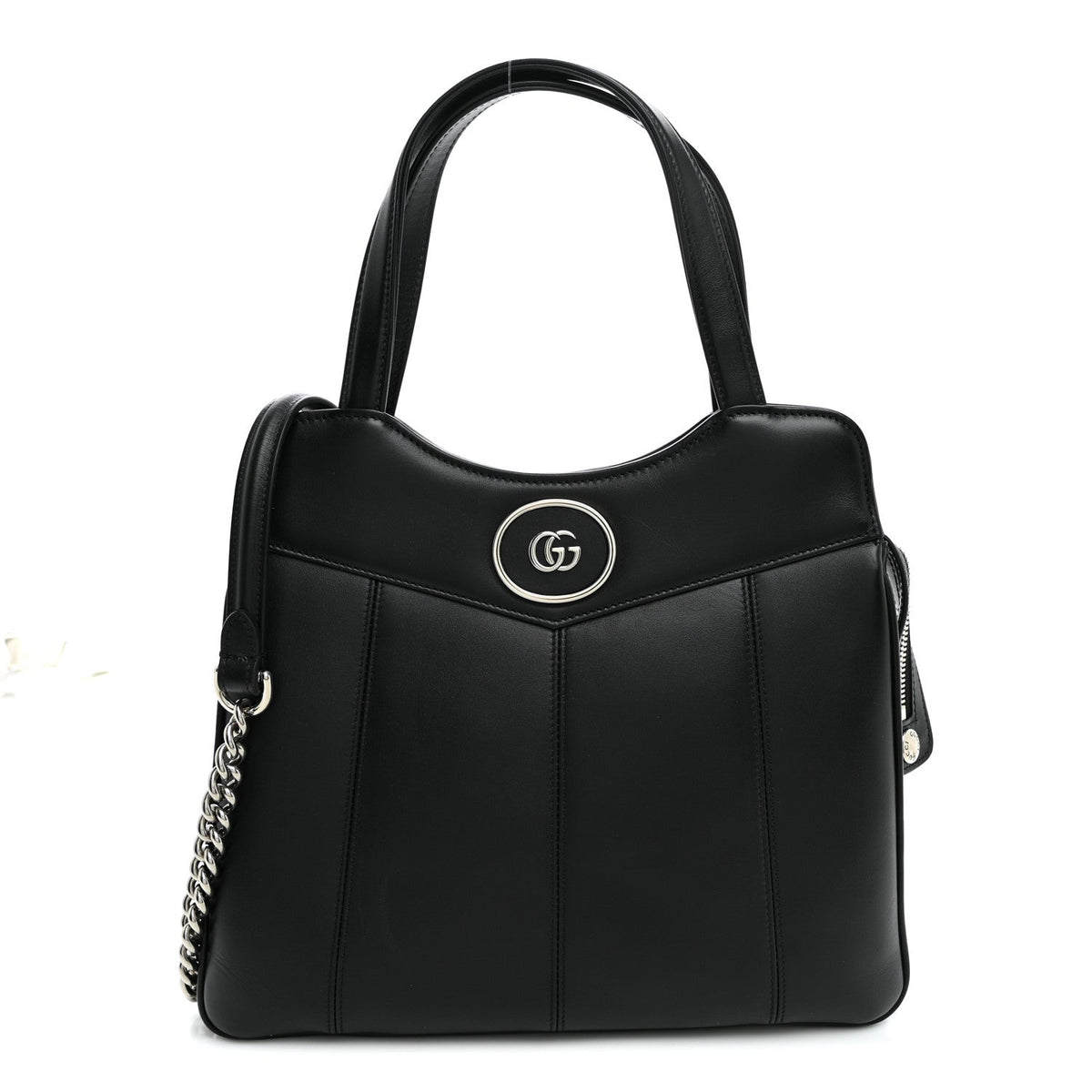 Calfskin Petite GG Small Tote Bag Black