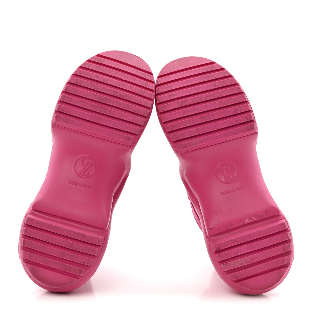 Calfskin Technical Nylon LV Archlight Sneakers 37 Rose Pop