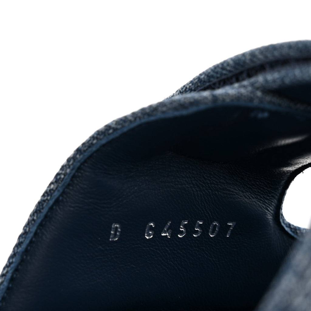 Denim CC Velcro Dad Chain CC Slide Sandals 39 Blue