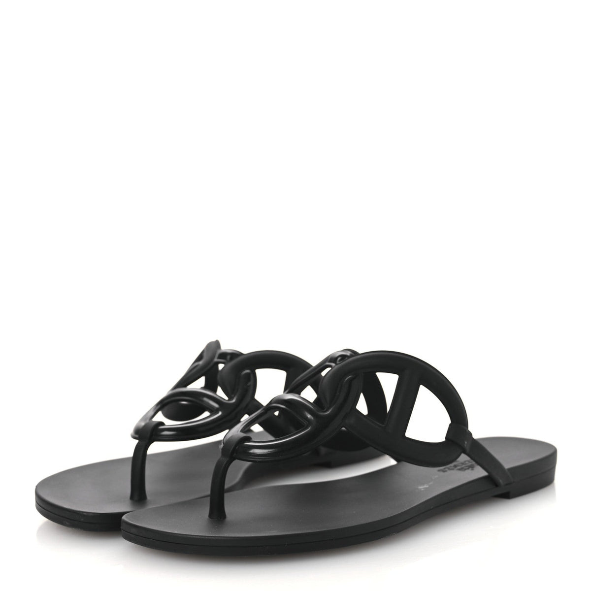 Rubber Womens Egerie Sandals 36 Black