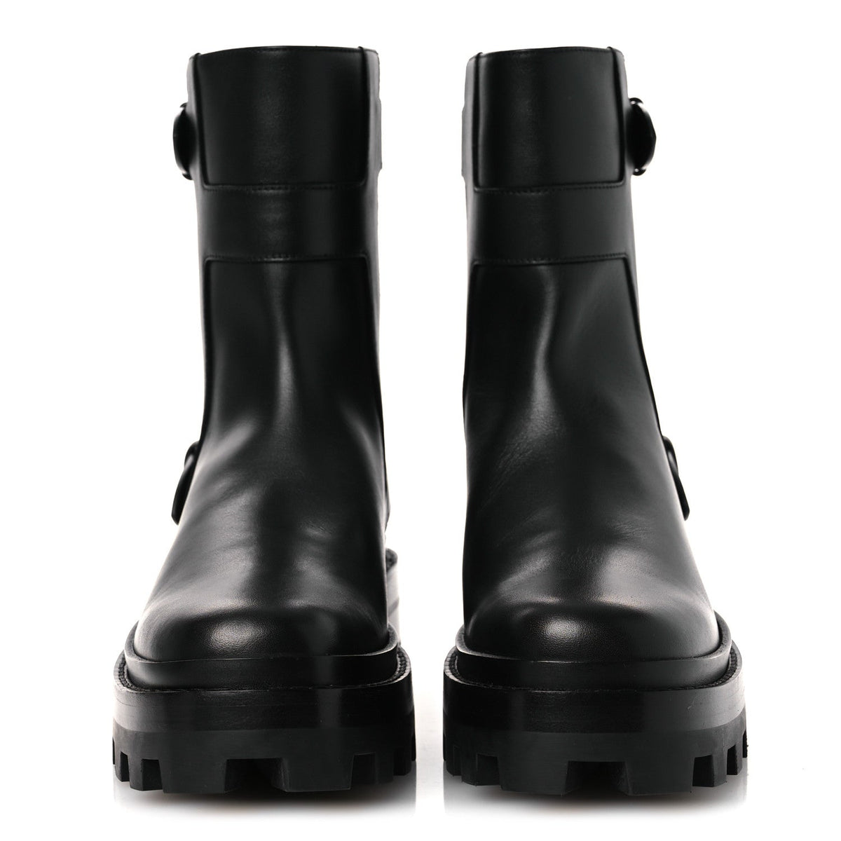 Calfskin Womens Jaimy Ankle Boots 36 Black