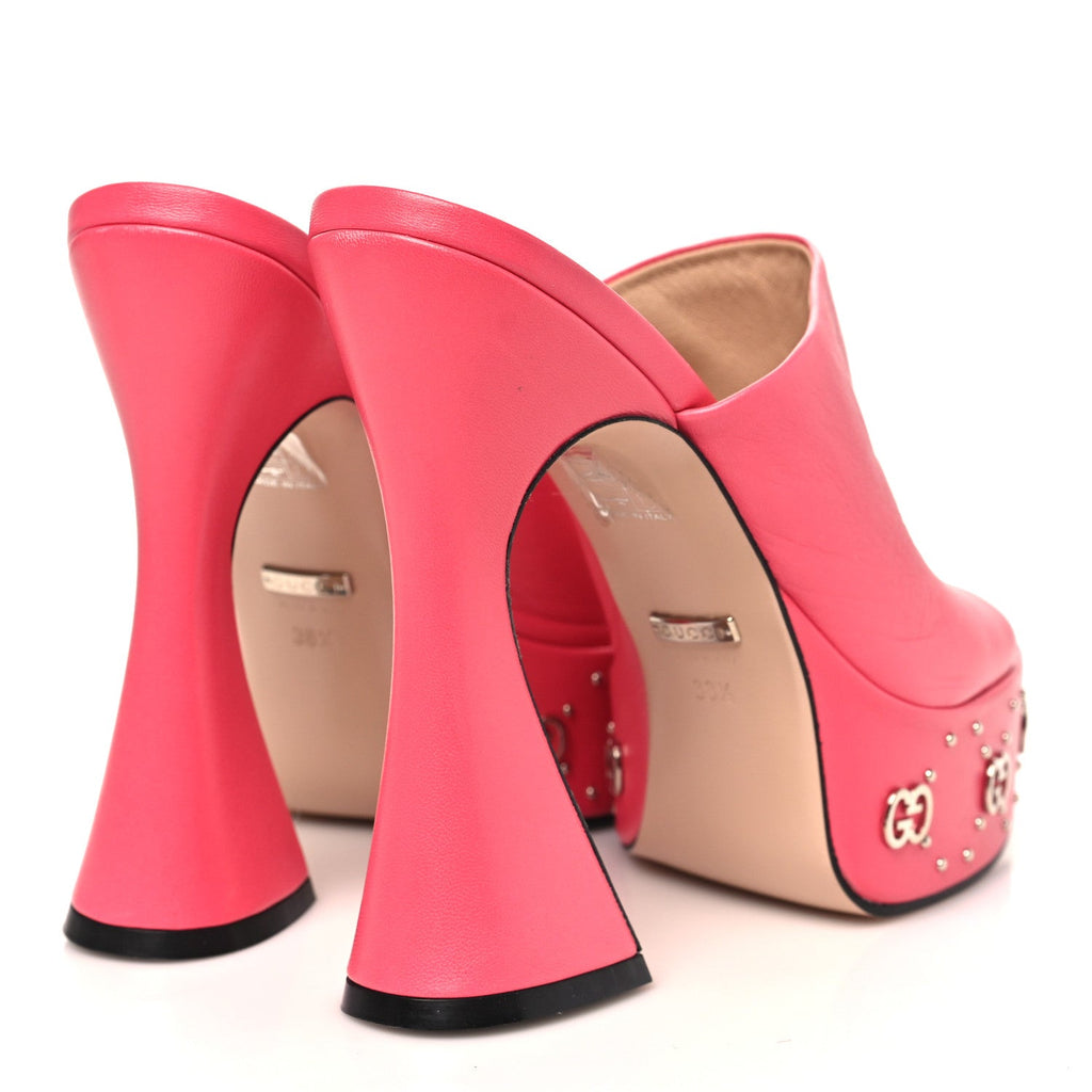Malaga Kid Janaya 150mm Platform Sandals 38.5 Rhodamine Pink
