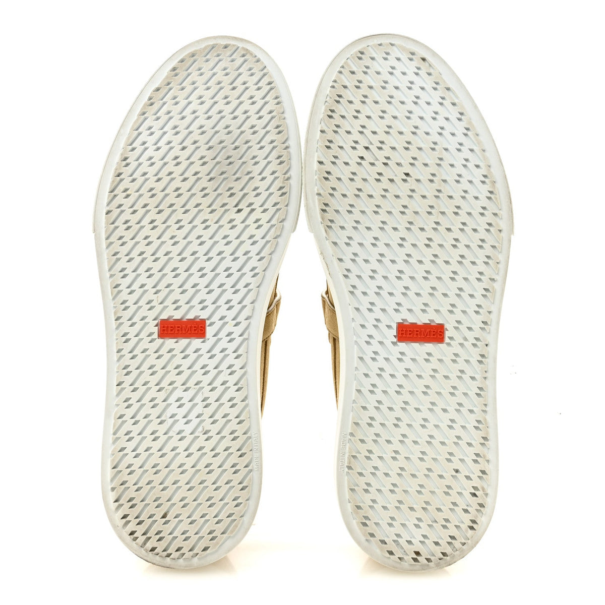 Suede Goatskin Game Slip On Sneakers 41 Beige Lin
