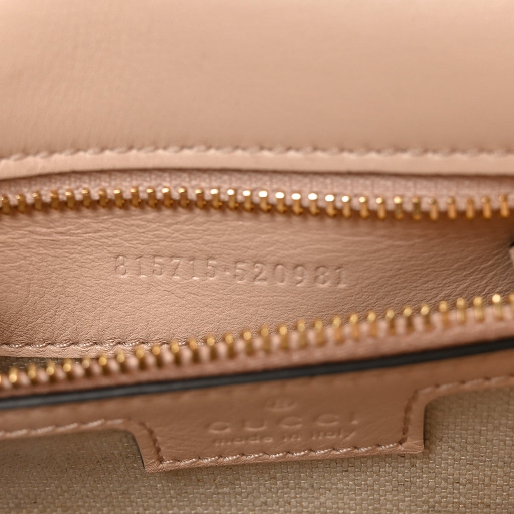 Calfskin Blondie Medium Shoulder Bag Pink