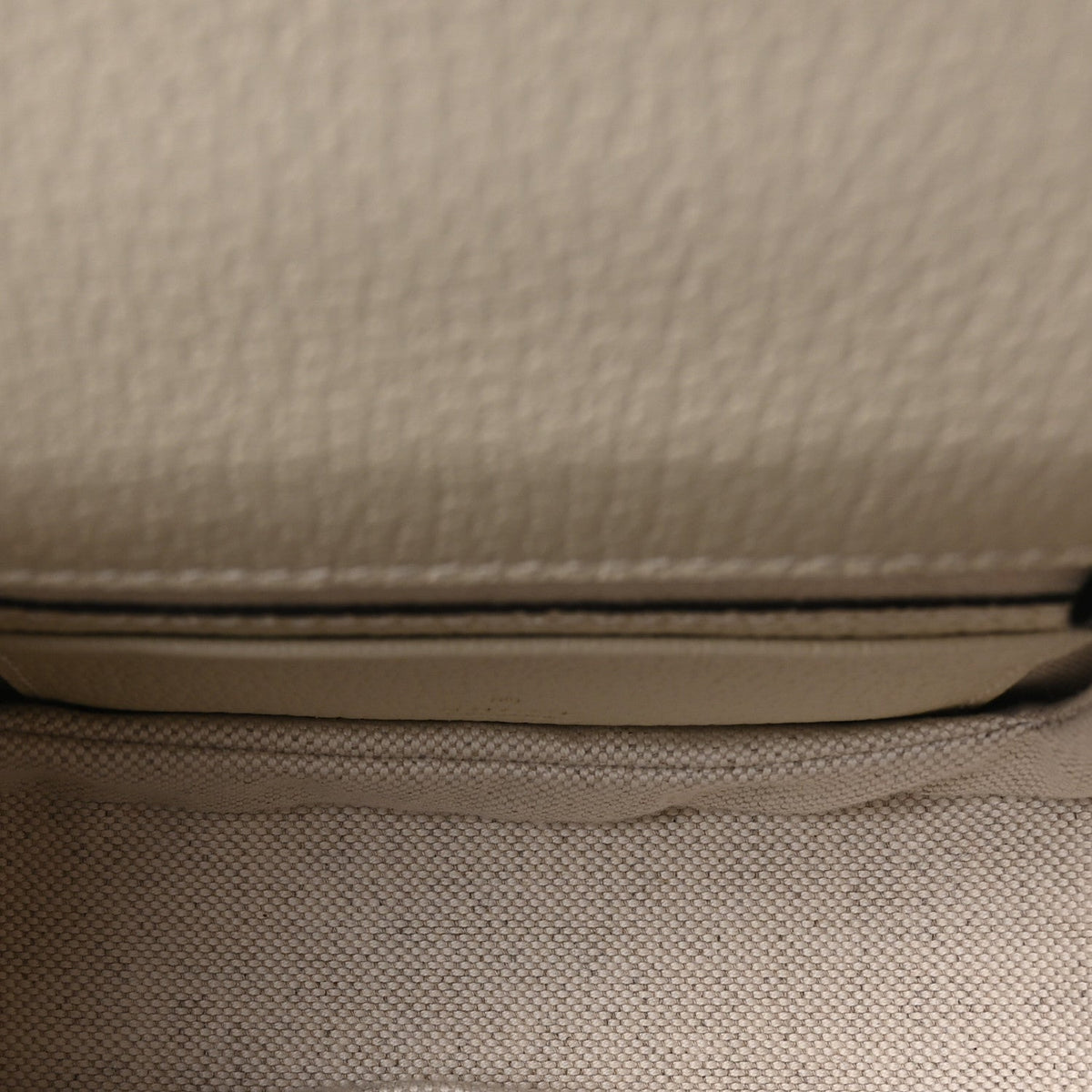 Monogram Jumbo GG Textured Dollar Calfskin Web Small Bamboo 1947 Top Handle Bag Off White