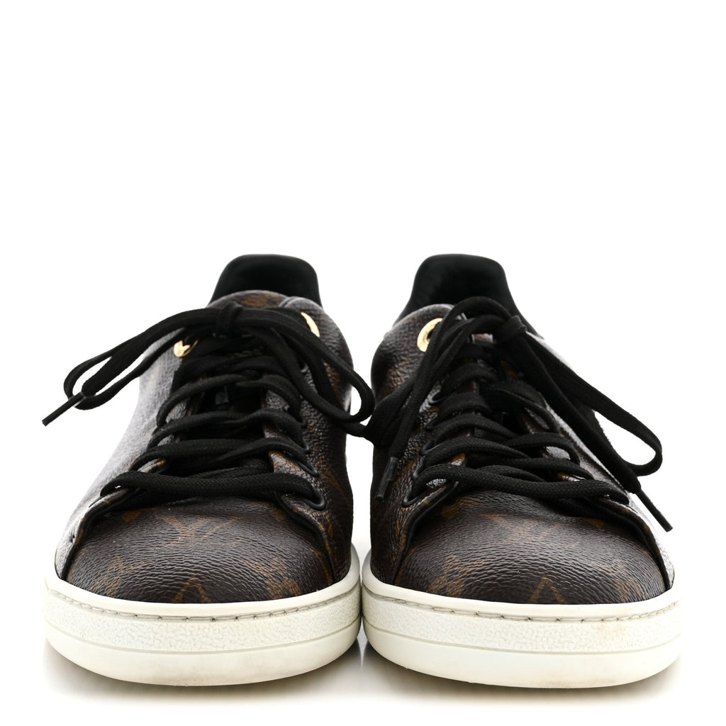 Patent Monogram Frontrow Sneakers 37