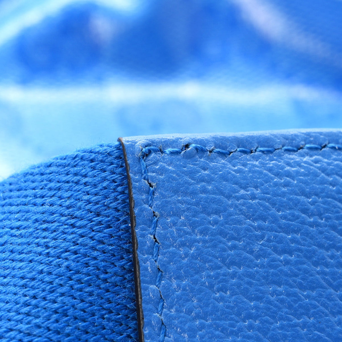Crystal Monogram Web Medium Duffle Bag Blue