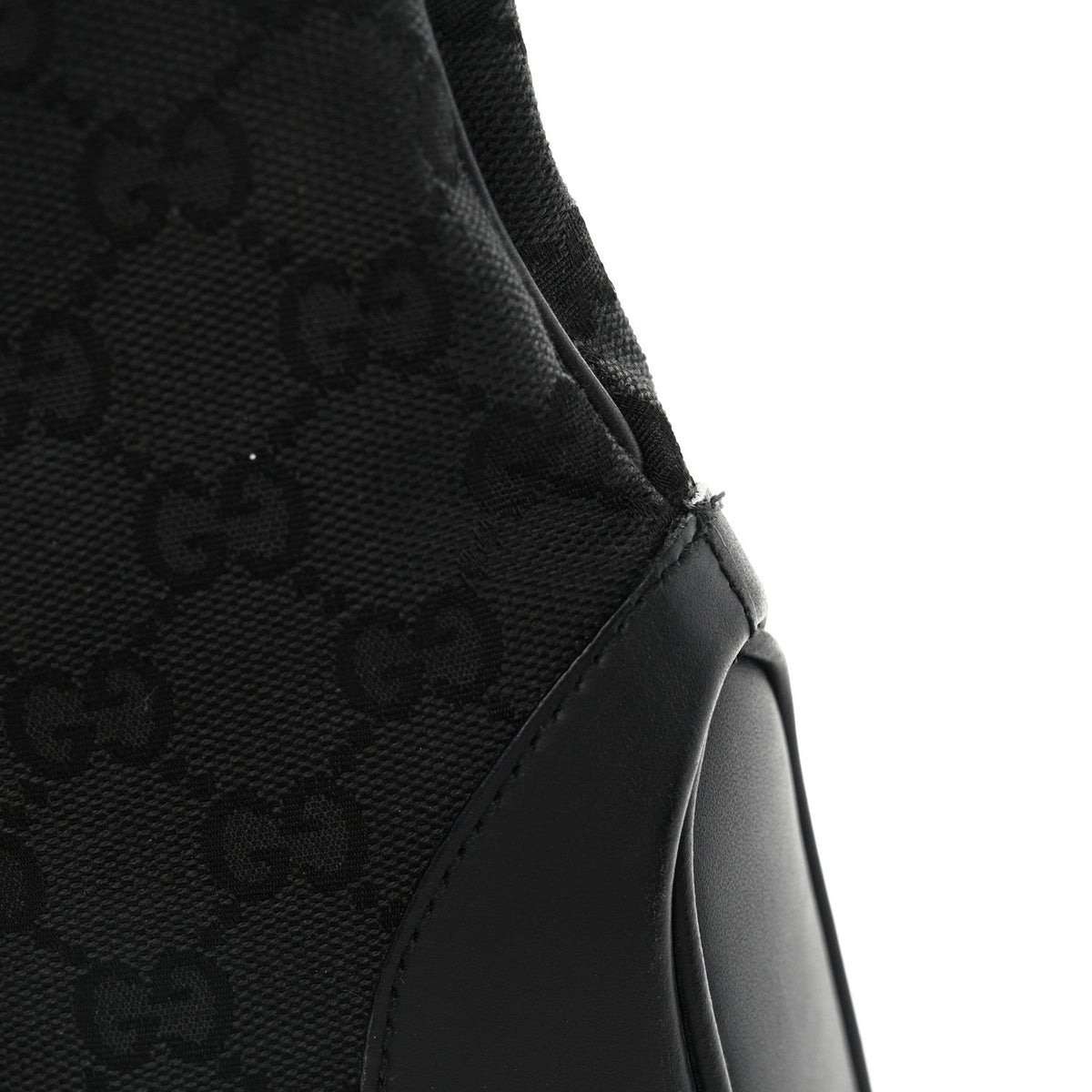Monogram Small Jackie O Hobo Black