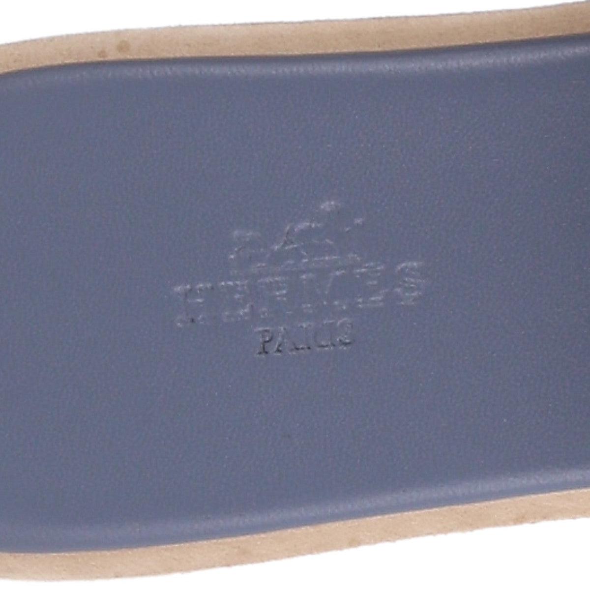 Suede Goatskin Cork Eze 30 Sandals 38 Bleu Grignon