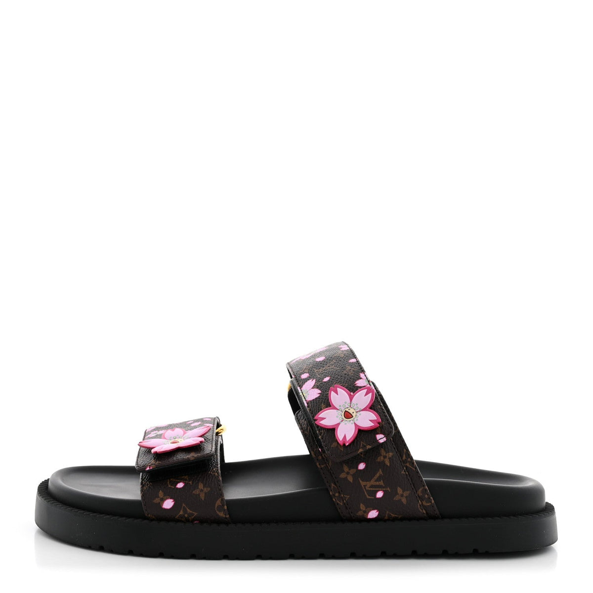 LV X TM Monogram LV Sunset Flat Comfort Mule 39 Sakura Brown