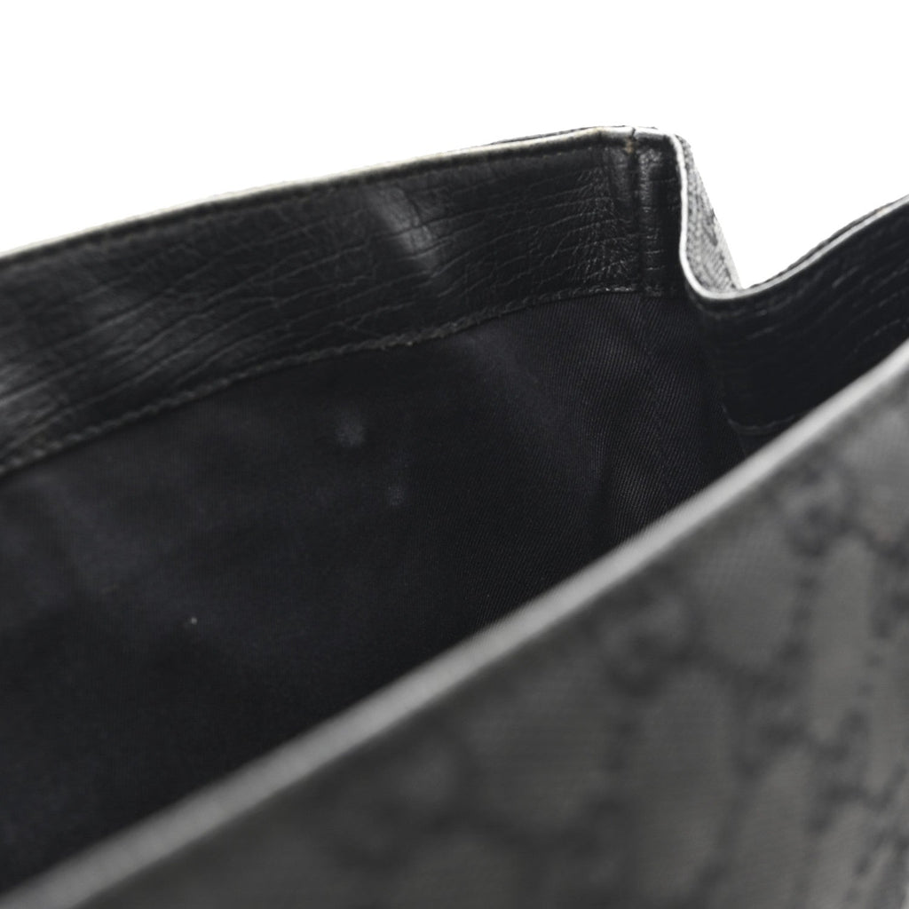 Monogram Bamboo Handle Bag Black