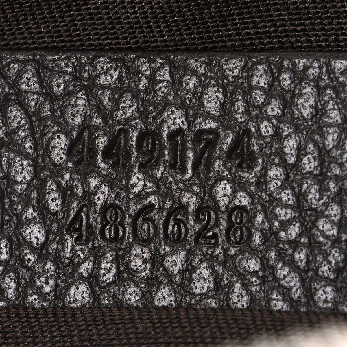 Monogram Belt Bag Dark Brown