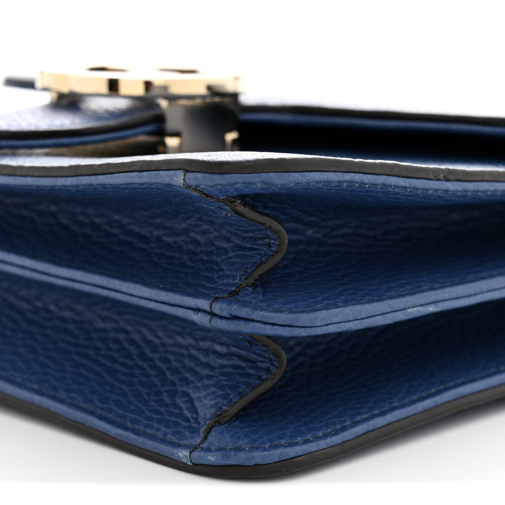 Dollar Calfskin Small Interlocking G Shoulder Bag Caspian