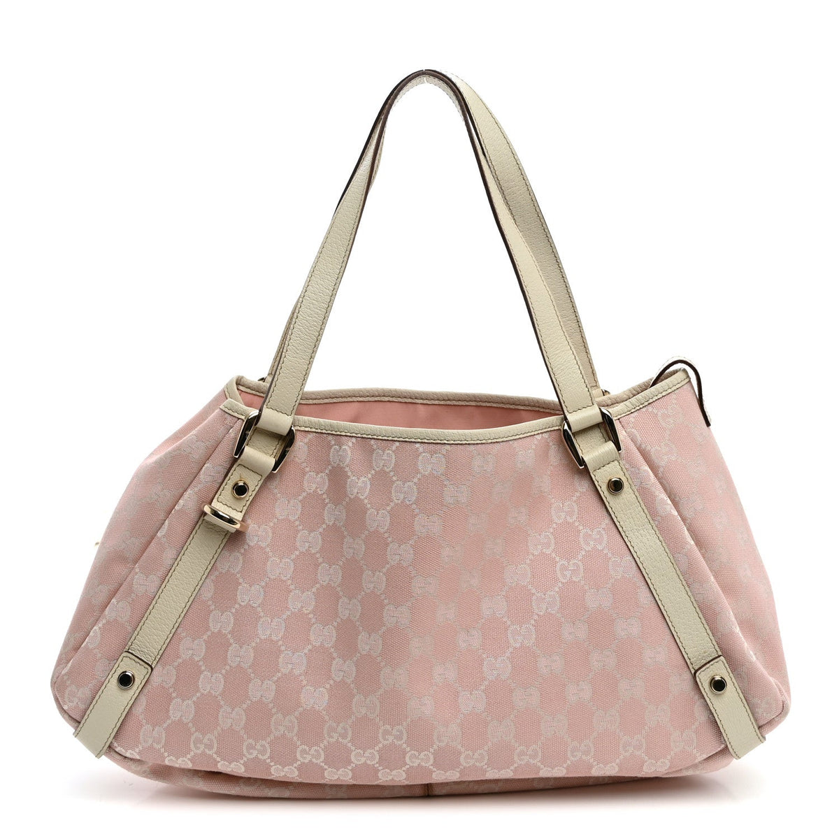 Monogram Medium Abbey Shoulder Bag Pink
