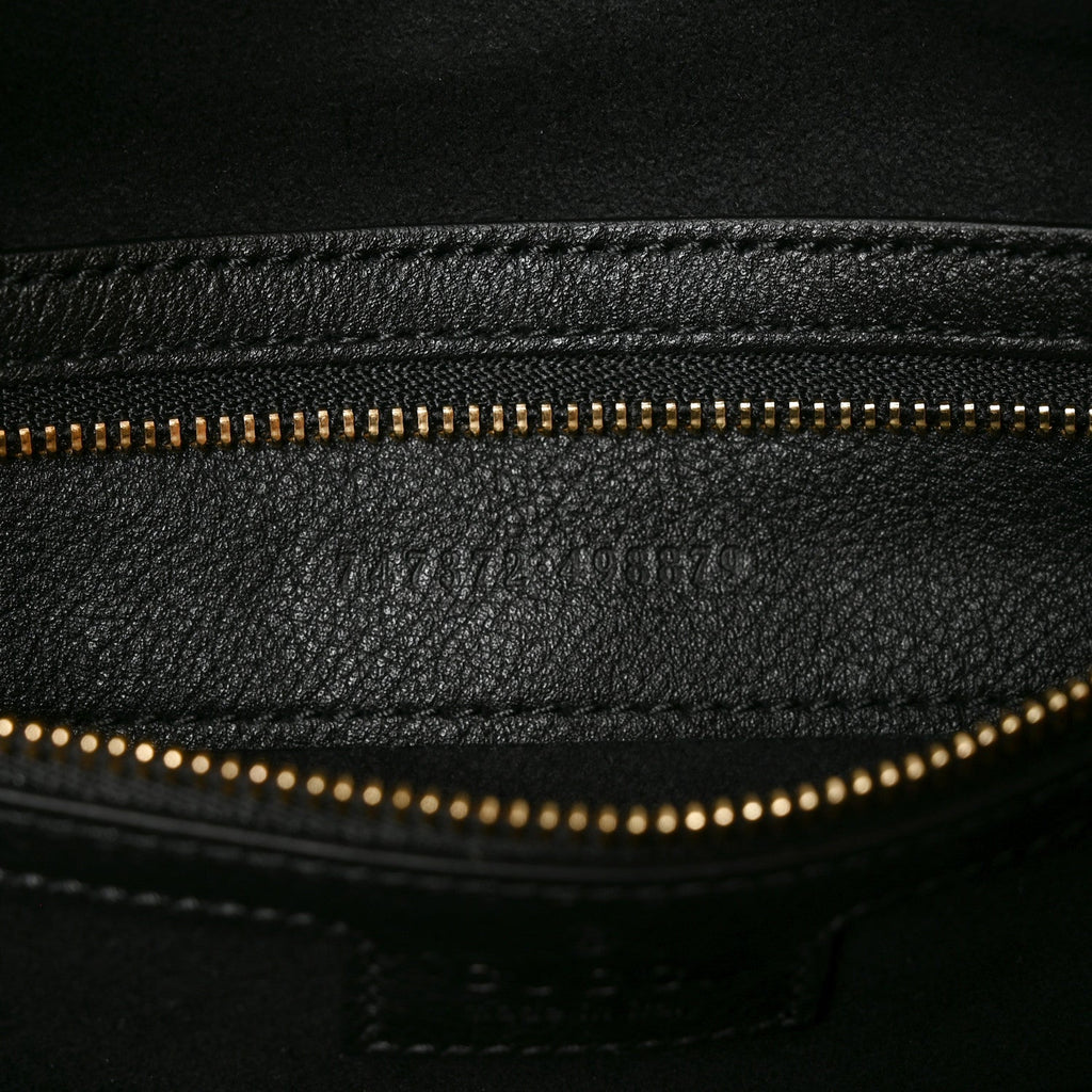 Calfskin Large Blondie Tote  Black