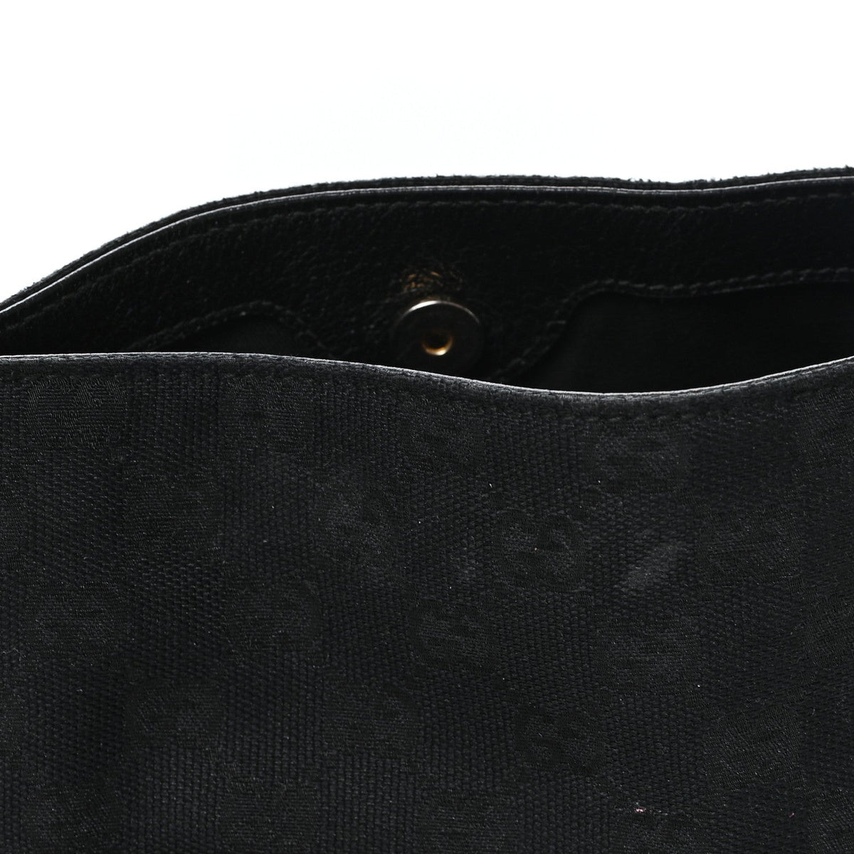 Monogram Medium Charmy Shoulder Bag Black