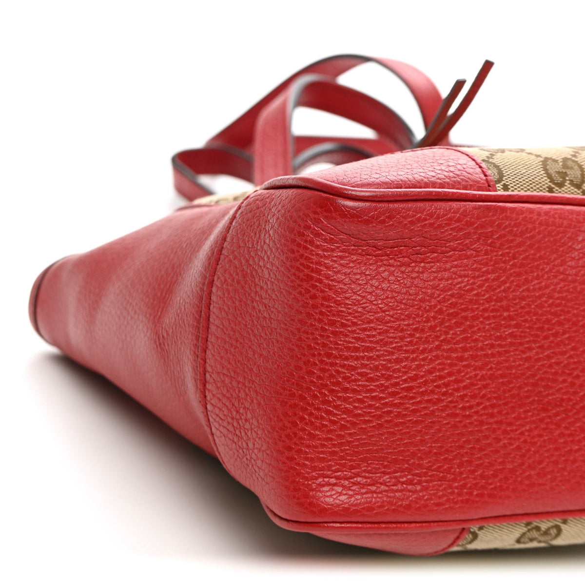 Monogram Small Bree Tote Red