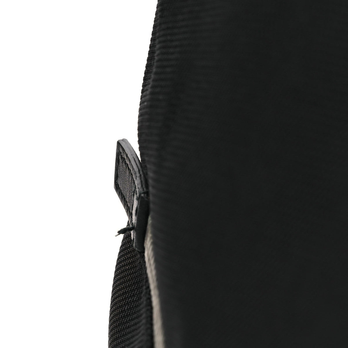 Techno Canvas Web Single Buckle Backpack Black
