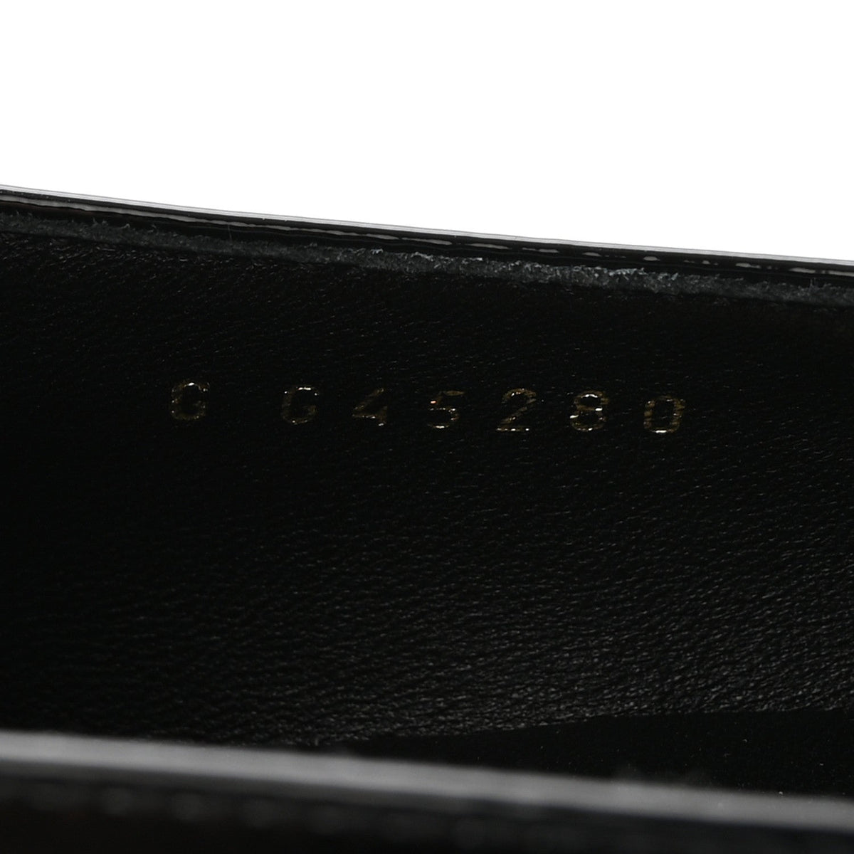 Patent Calfskin Mary Janes Flats 37.5 Black