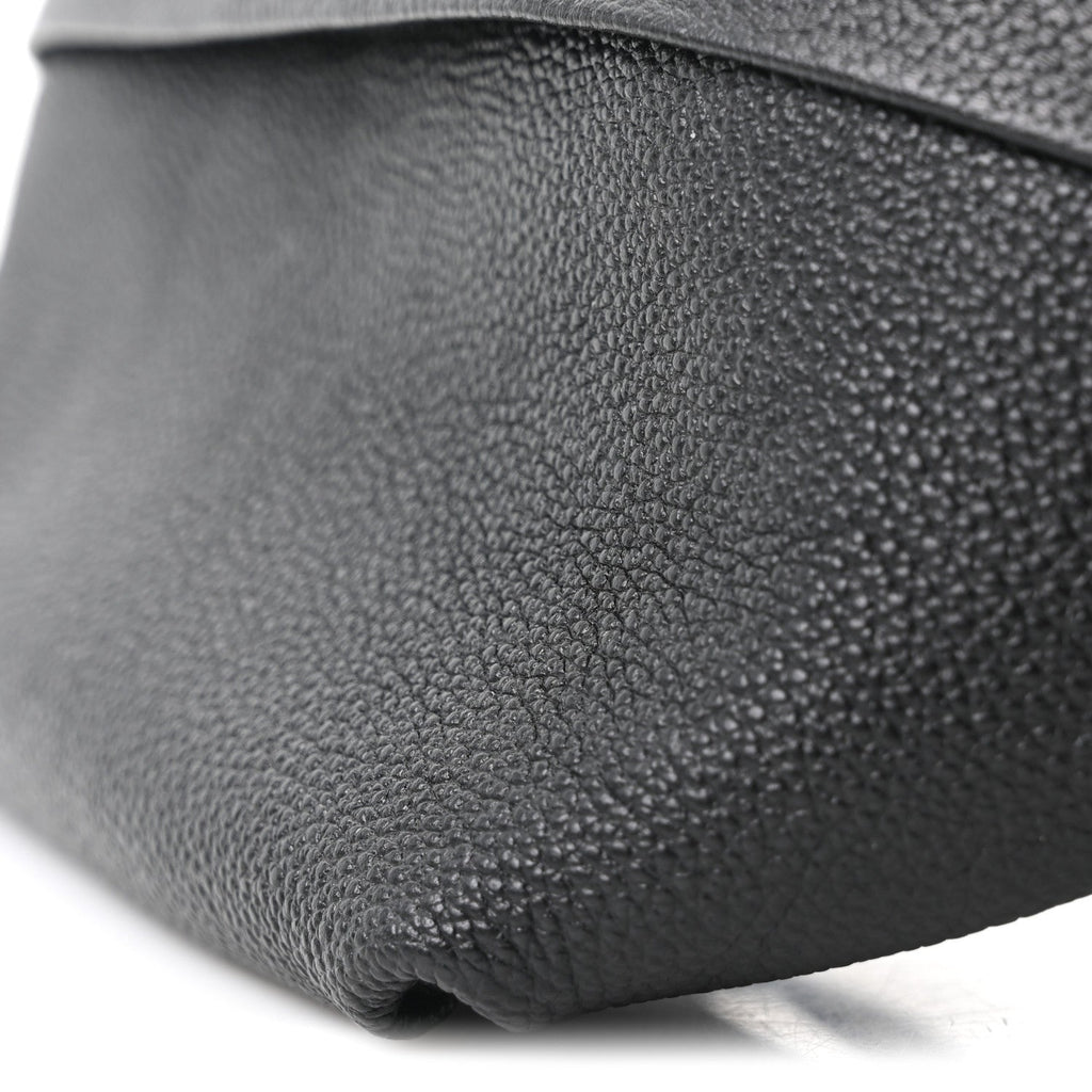 Grained Calfskin GG Supreme Logo Belt Bag 100 40 Black