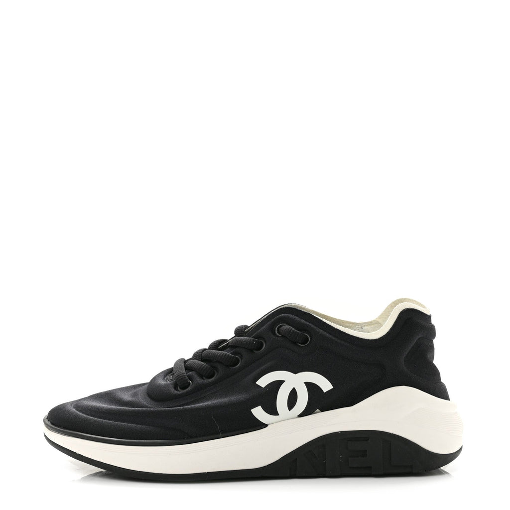 Mesh Lycra Thermoplastic Mens Sneakers 36 Black