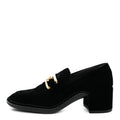 Velvet Metal CC Loafers 38 Black