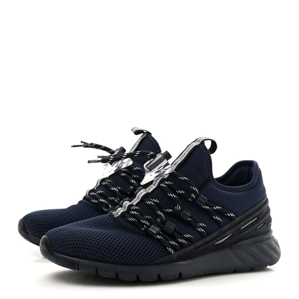 Neoprene Mesh Rubber Fastlane Low Sneakers 37 Marine