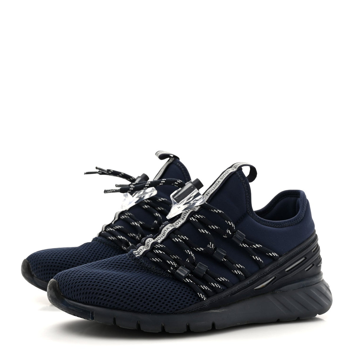 Neoprene Mesh Rubber Fastlane Low Sneakers 37 Marine