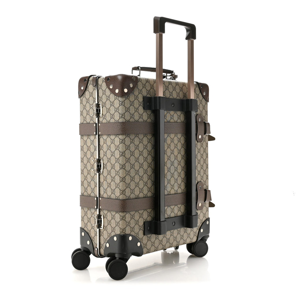 Supreme Monogram Globe-Trotter Carry-On Brown