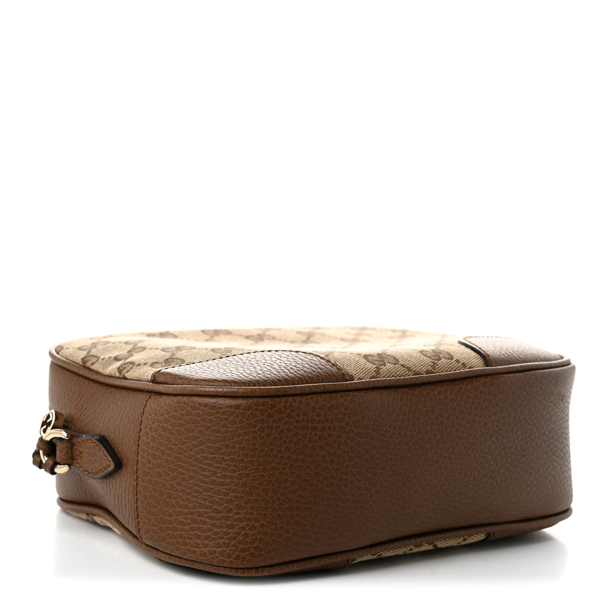 Monogram Mini Bree Messenger Bag Beige Tabacco