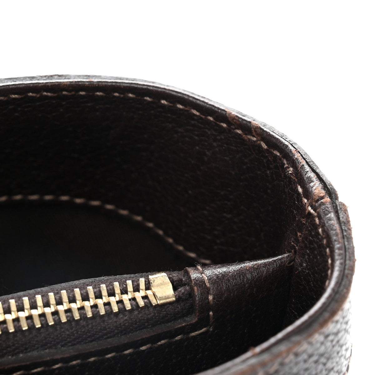 Monogram Medium Abbey Tote  Brown