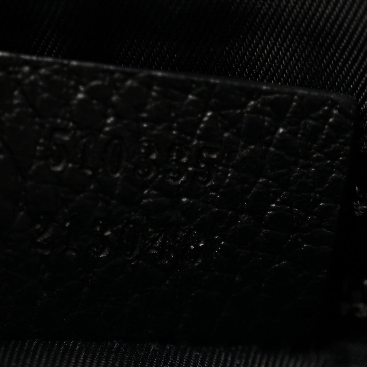 Nylon Monogram Double Buckle Flap Messenger Bag Black